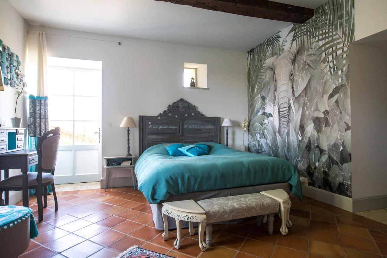 Lacassagne Bed and Breakfast Larressingle Esterno foto